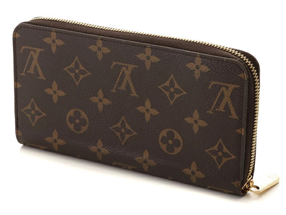 Louis Vuitton Wallet Monogram Zippy Brown